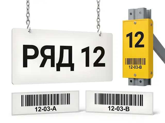 Н-022 · Адресация складских стеллажей, рядов и ячеек