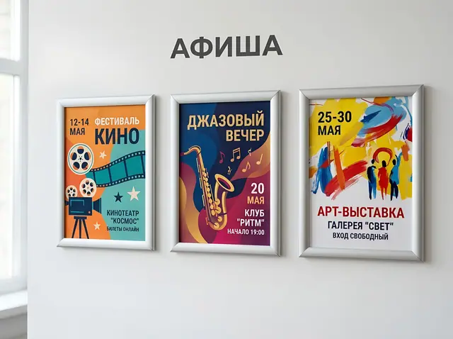 С-061 · Афишный стенд для дома культуры и кинотеатра