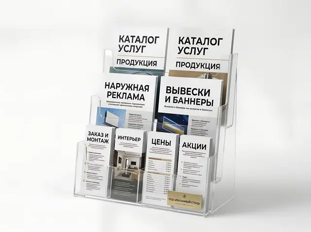 С-029 · Буклетница настольная