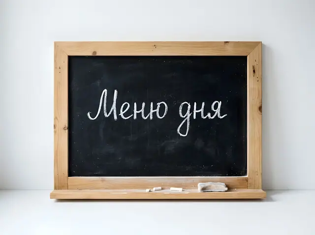 С-047 · Меловая (грифельная) доска в деревянной раме