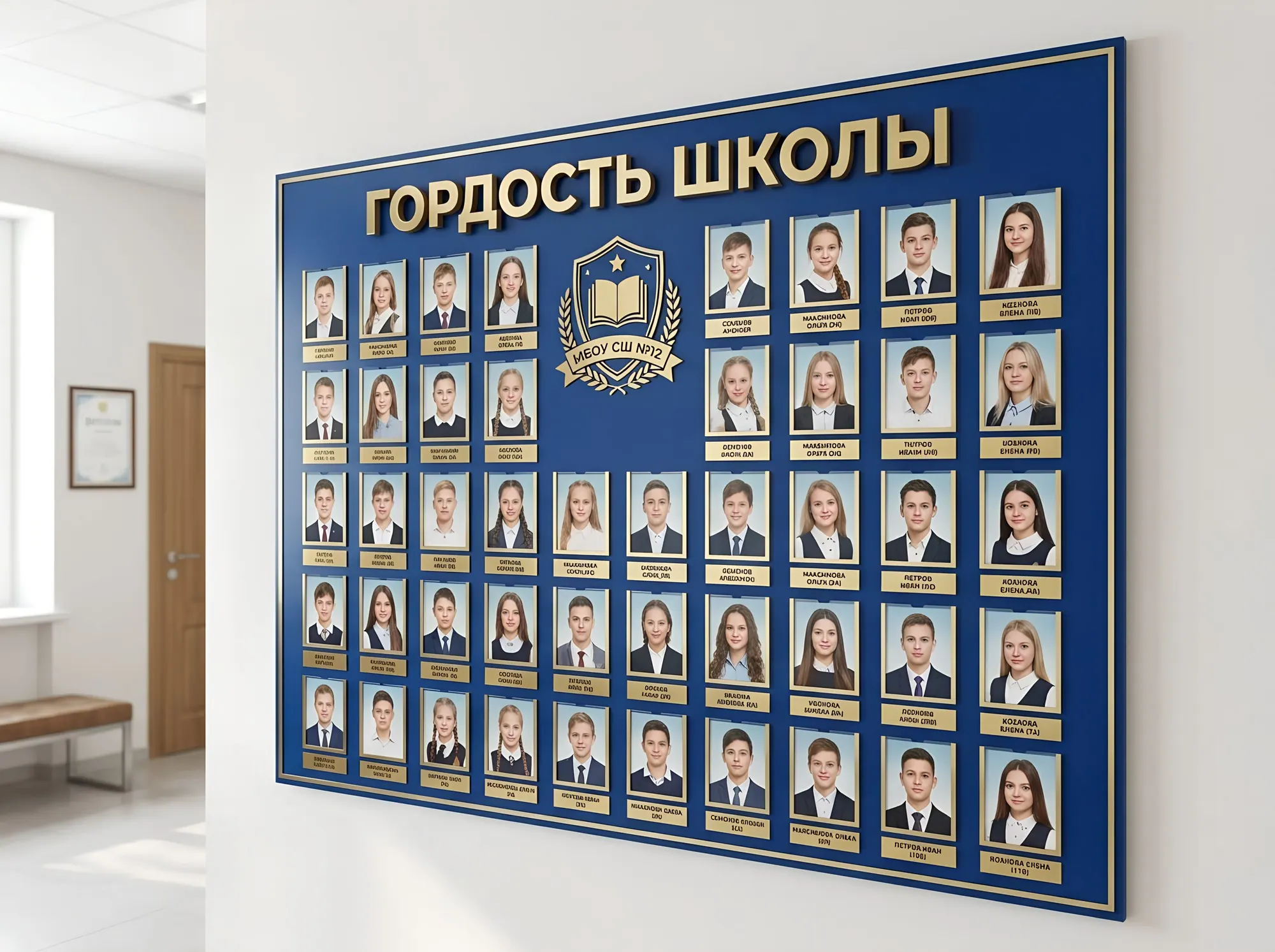 Доска почёта «Гордость школы», Д-004