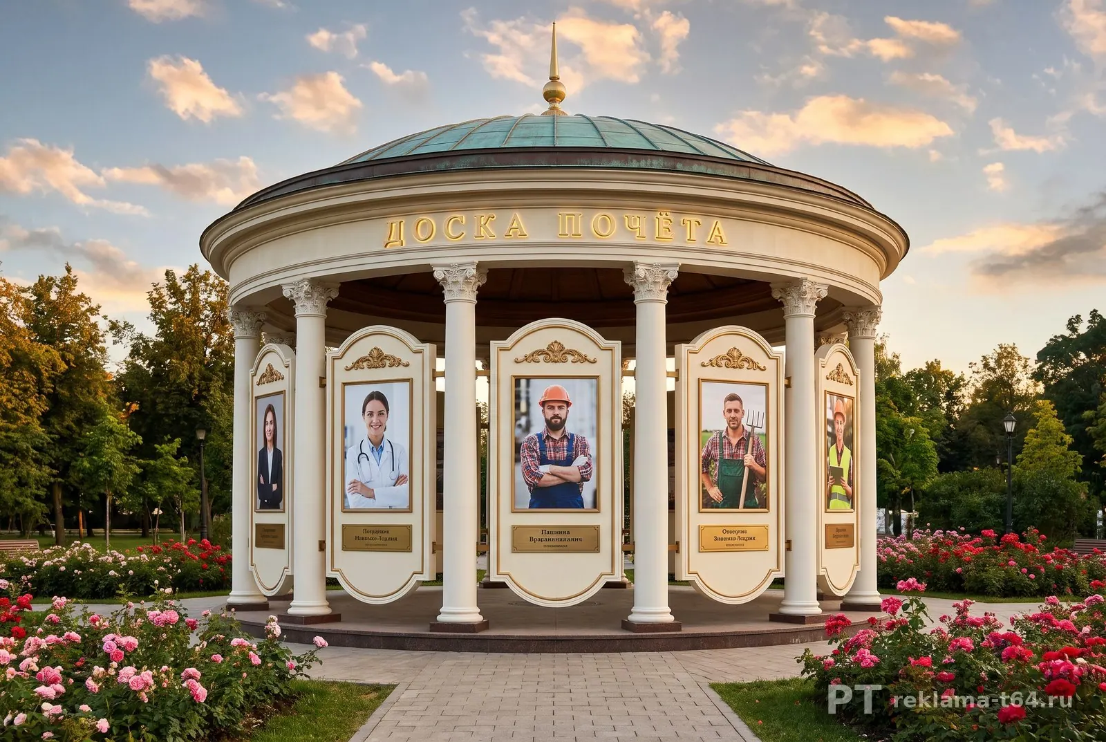 Доска почёта-ротонда, Д-022