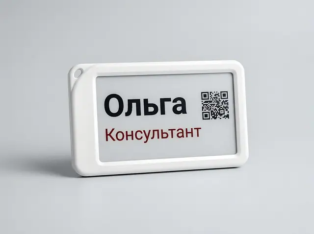 Ж-024 · Электронный бейдж на e-ink