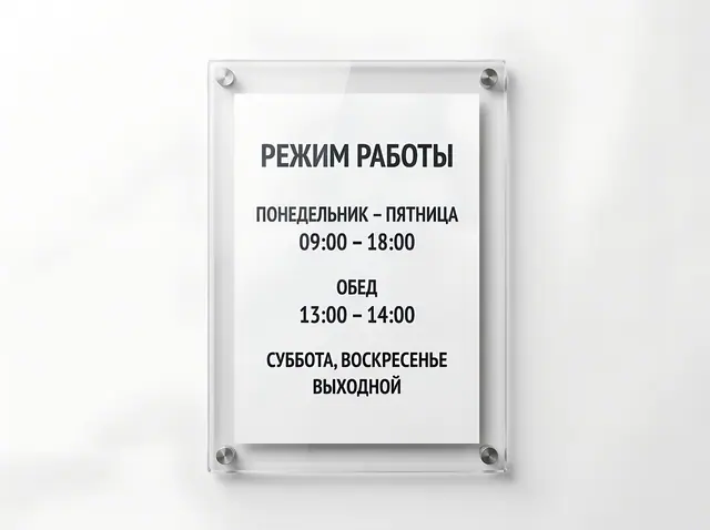 С-028 · Карманы А4/А3 настенные и рамки для документов