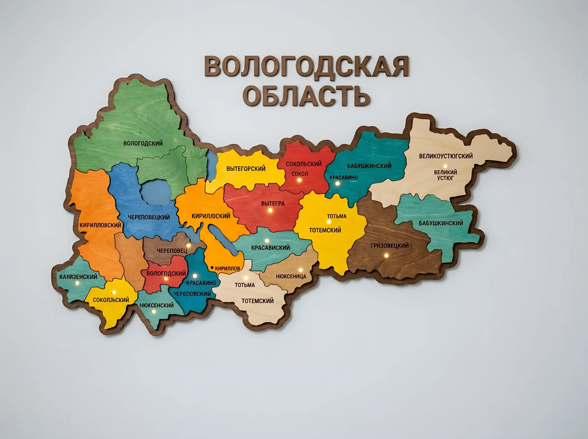 Объёмные карты: область, Россия, мир, территория, О-013