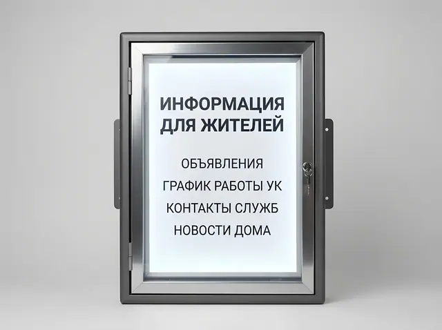 С-156 · Уличный световой стенд IP65