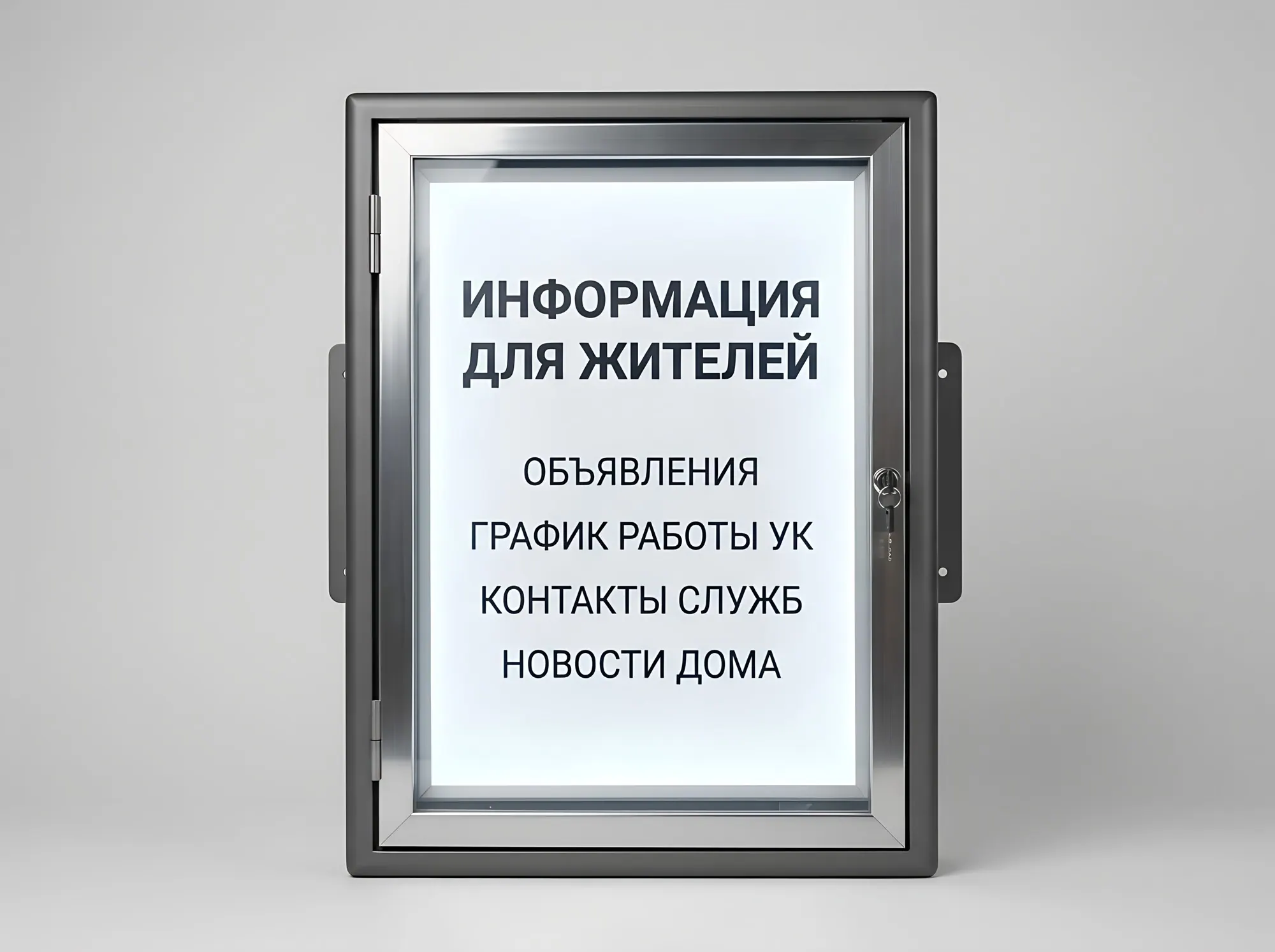 Стенд «Уличный световой стенд IP65», С-156