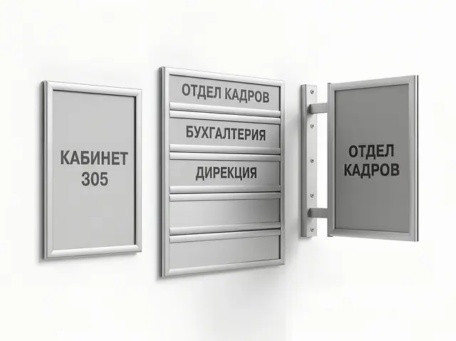 Н-006 · Модульная навигационная система на алюминиевом профиле