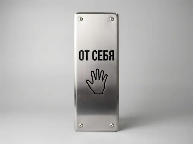 Т-078 · Накладки на дверь «От себя / На себя»