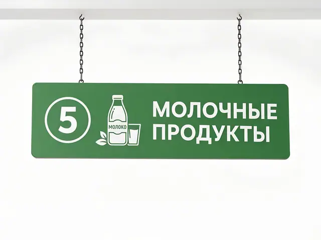 Н-041 · Навигация по торговому залу супермаркета