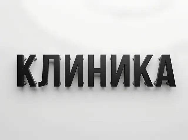 О-002 · Объёмные буквы с контражурной подсветкой