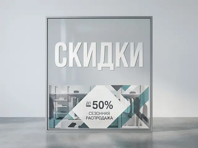 О-019 · Оформление витрин