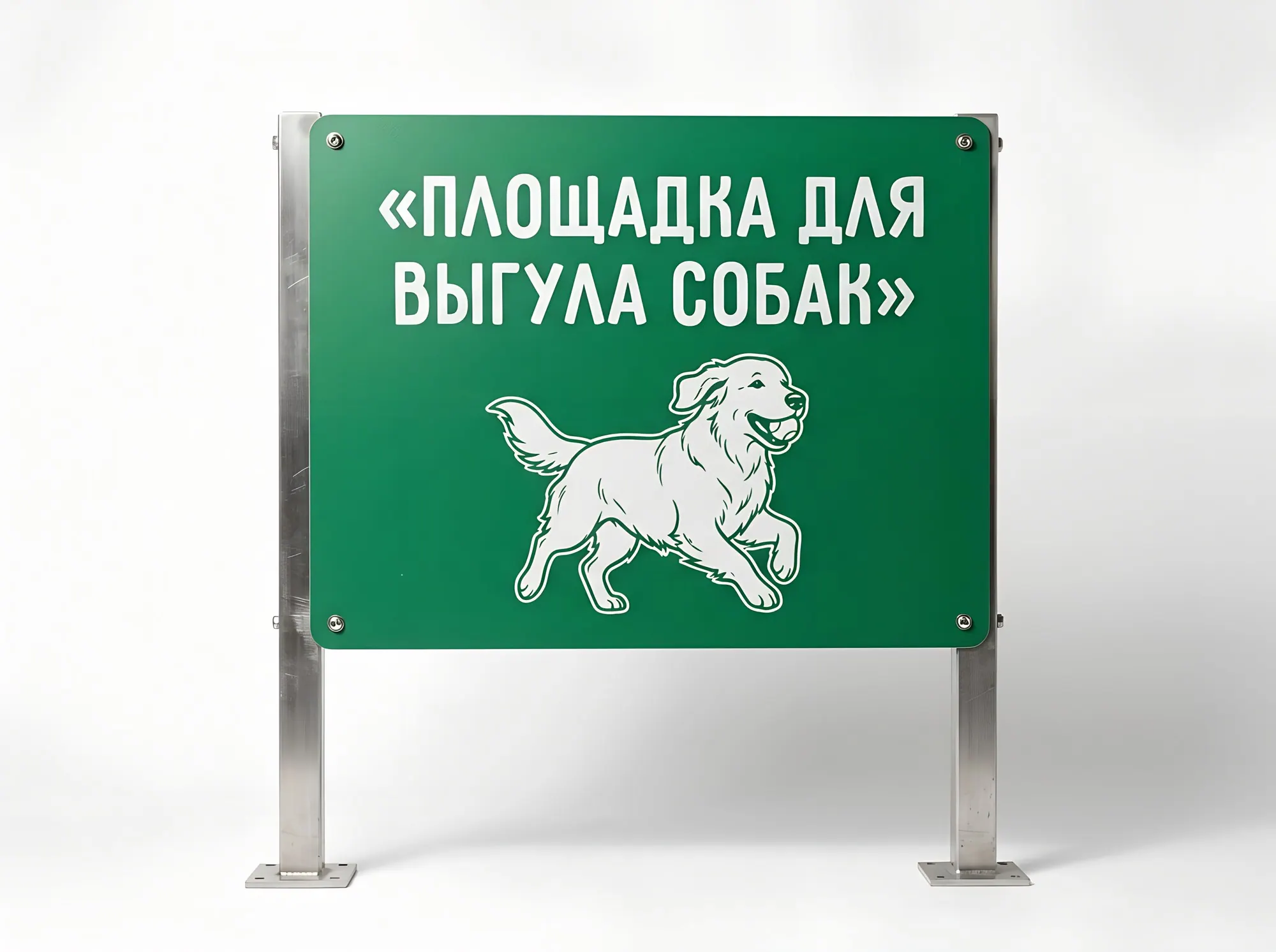 Табличка «Площадка для выгула собак», Б-010