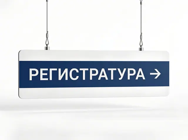 Н-003 · Подвесной (потолочный) указатель