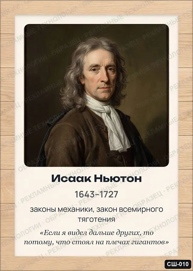 СШ-010 · Исаак Ньютон
