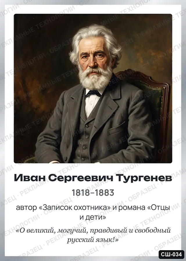 СШ-034 · Иван Сергеевич Тургенев