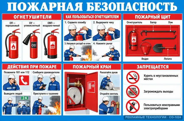 СО-1024 · Пожарная безопасность