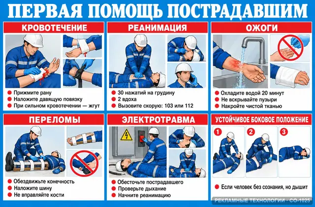 СО-1025 · Первая помощь