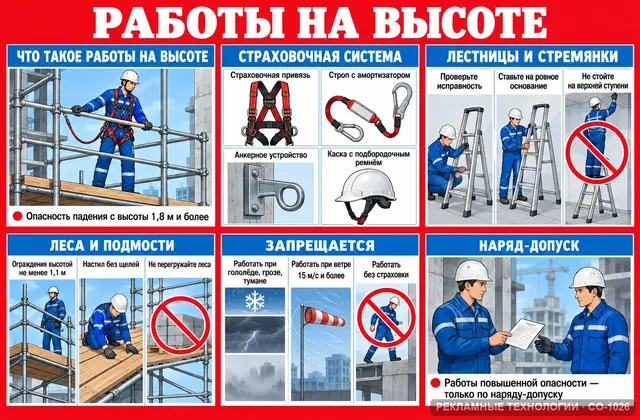 СО-1026 · Работы на высоте