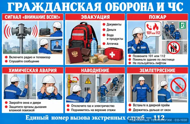 СО-1030 · Гражданская оборона и ЧС