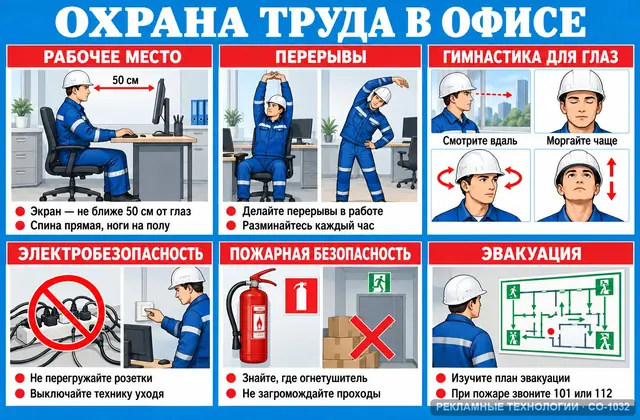 СО-1032 · Охрана труда в офисе