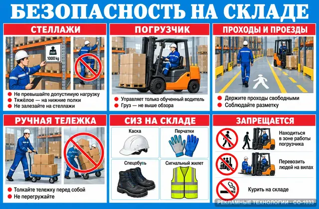 СО-1033 · Безопасность на складе