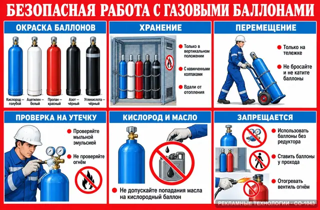 СО-1043 · Газовые баллоны