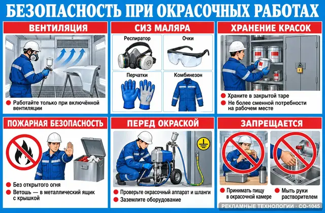 СО-1045 · Окрасочные работы