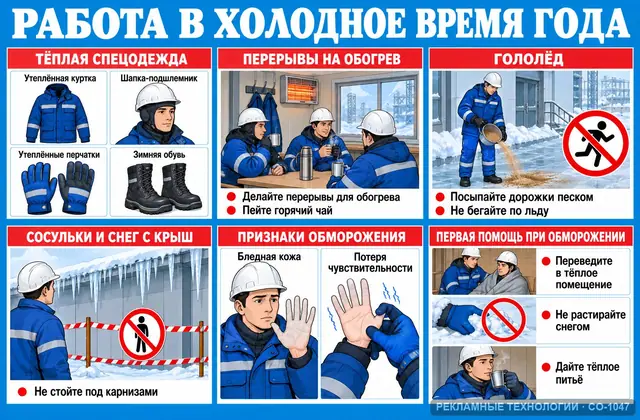 СО-1047 · Работа в холодное время