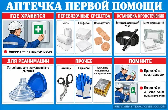 СО-1051 · Аптечка первой помощи