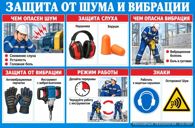 СО-1057 · Шум и вибрация