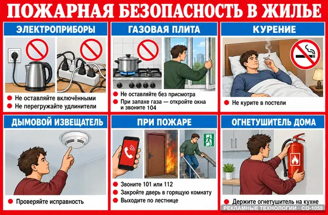 СО-1059 · Пожарная безопасность в общежитии