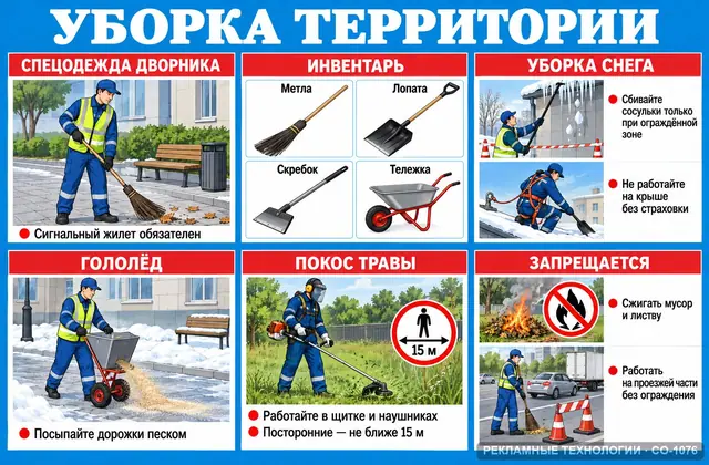 СО-1076 · Уборка территории