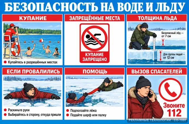 СО-1080 · Безопасность на льду и воде