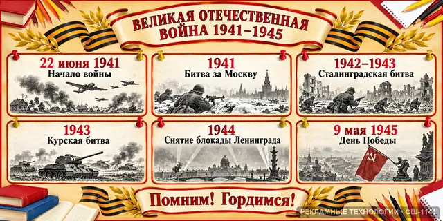 СШ-1141 · История — Великая Отечественная война