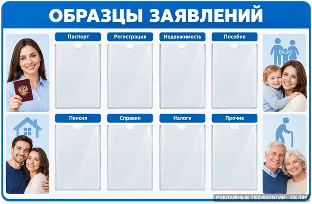 СК-106 · Образцы заявлений