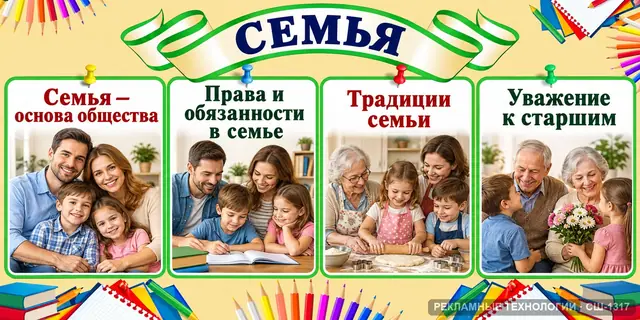 СШ-1317 · Обществознание — семья