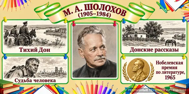 СШ-1324 · Литература — Шолохов
