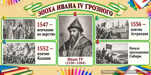 СШ-1332 · История — Иван Грозный