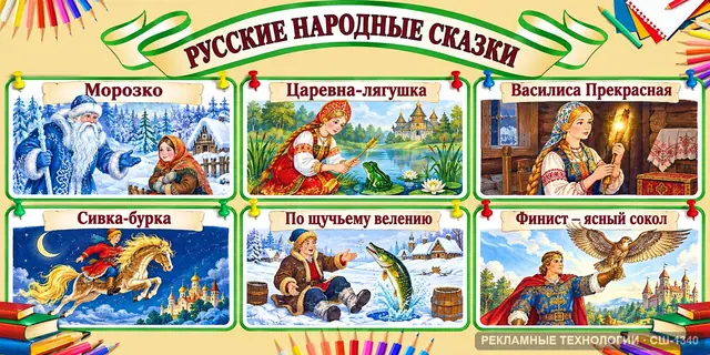 СШ-1340 · Литература — сказки народов