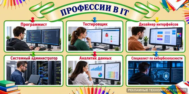 СШ-1351 · Информатика — профессии IT
