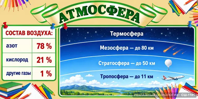 СШ-1181 · Атмосфера