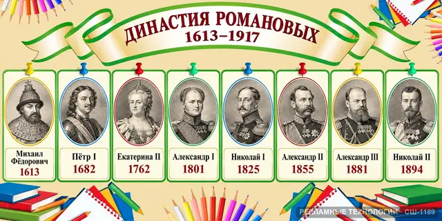 СШ-1189 · Династия Романовых
