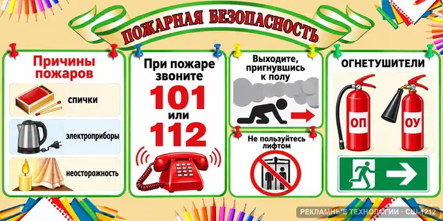 СШ-1212 · ОБЗР — пожарная безопасность