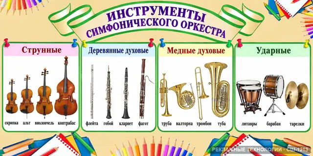 СШ-1213 · Музыка — музыкальные инструменты