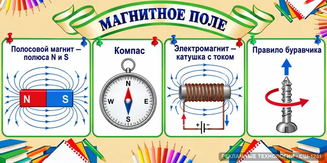 СШ-1231 · Физика — электромагнетизм
