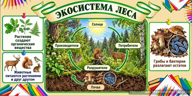 СШ-1234 · Биология — экосистема
