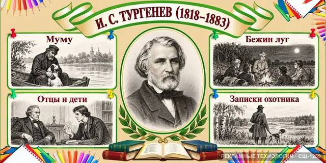 СШ-1259 · Литература — Тургенев
