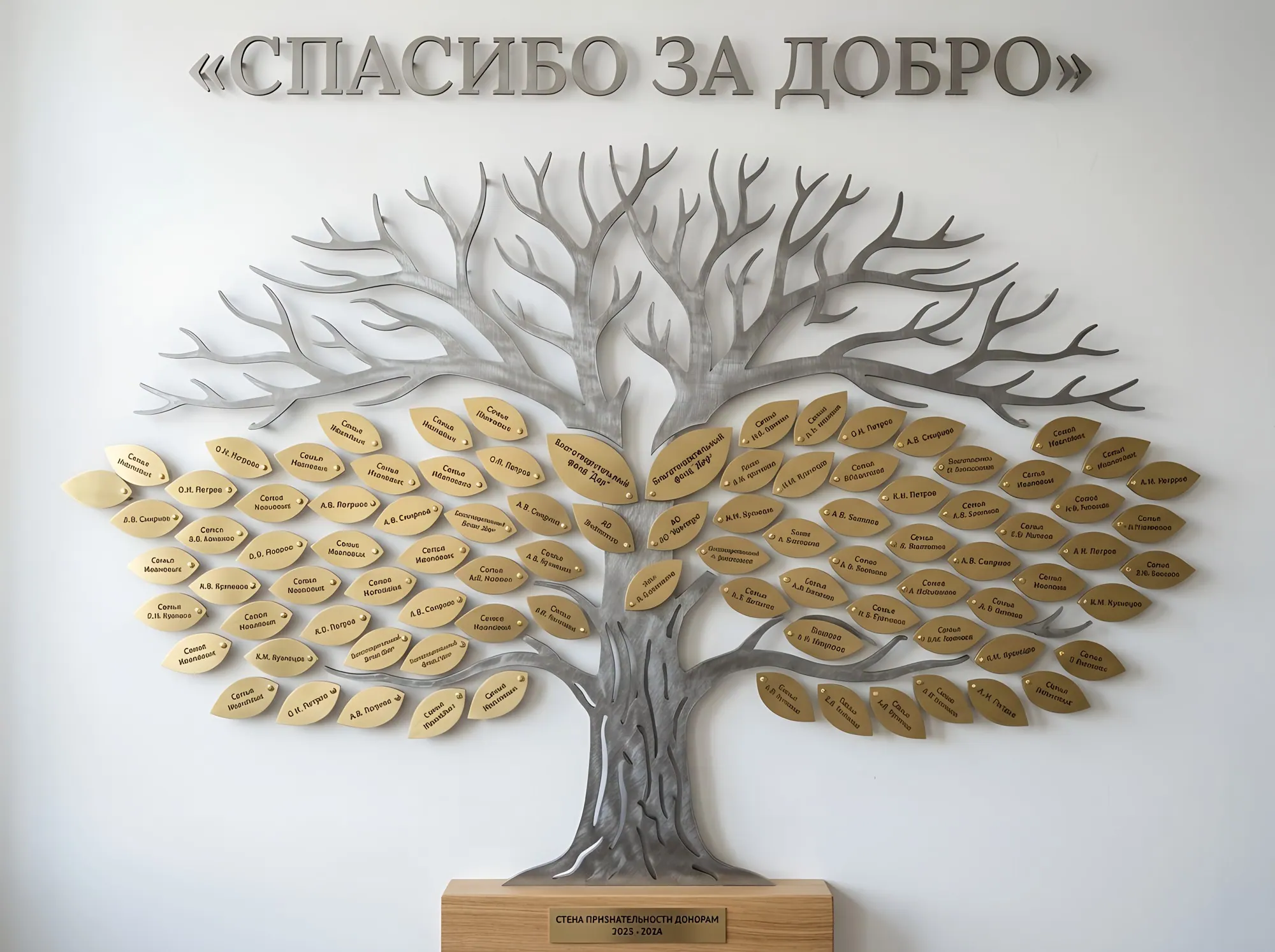 Стена благотворителей и меценатов, Д-013