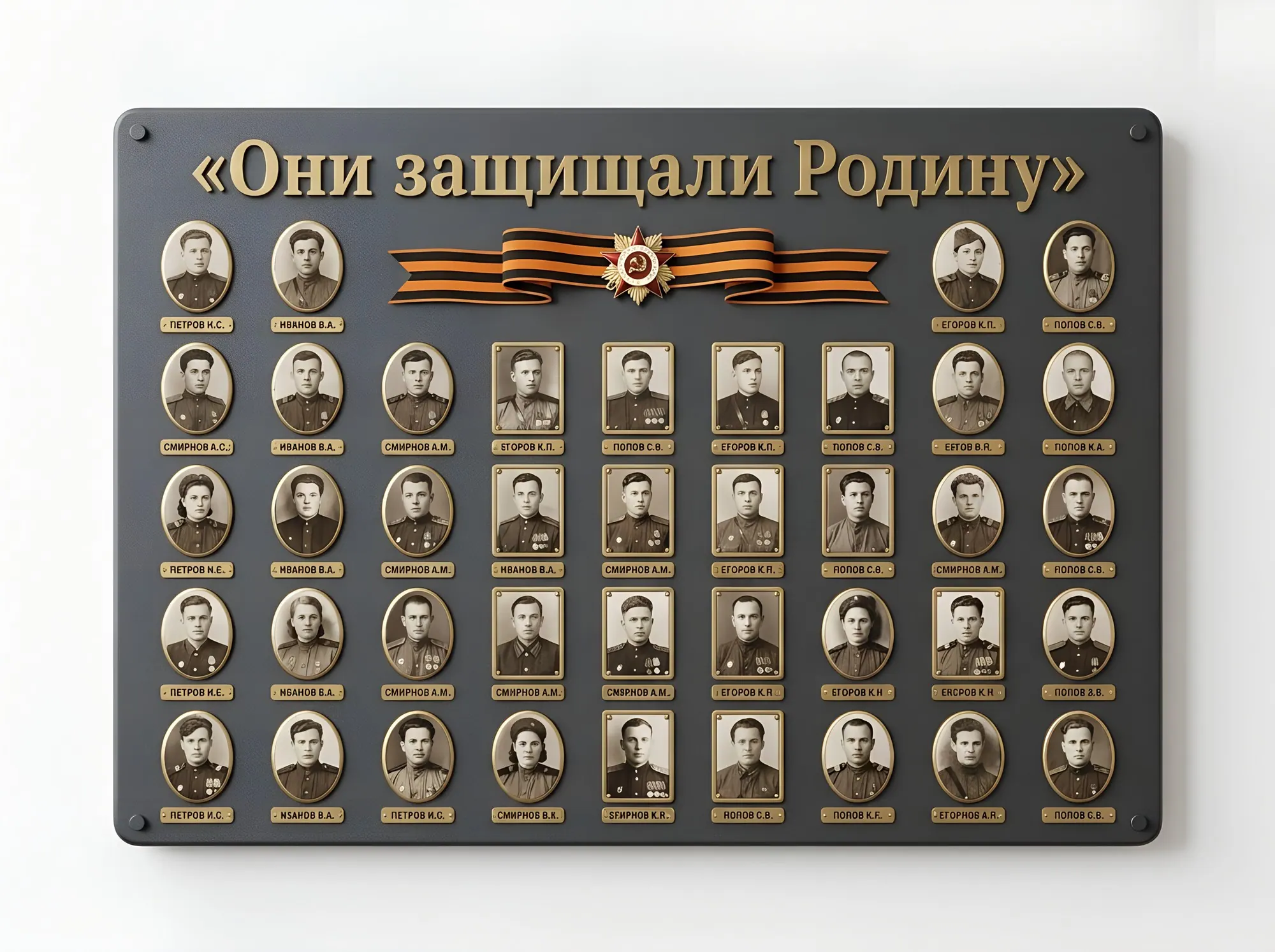 Стена памяти «Они защищали Родину», Д-005